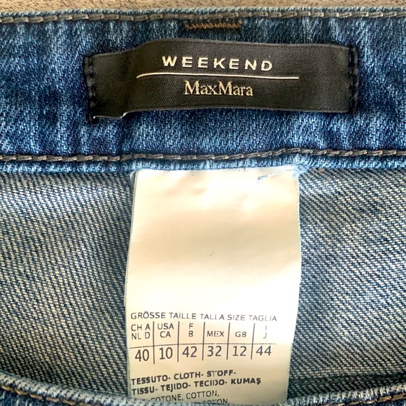 MaxMara weekend Blue jeans, size 10! Perfect condition - Picture 5 of 5